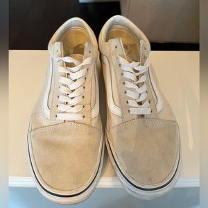 Womens Beige Everyday Old Skool Sneakers - Vans - Size 8